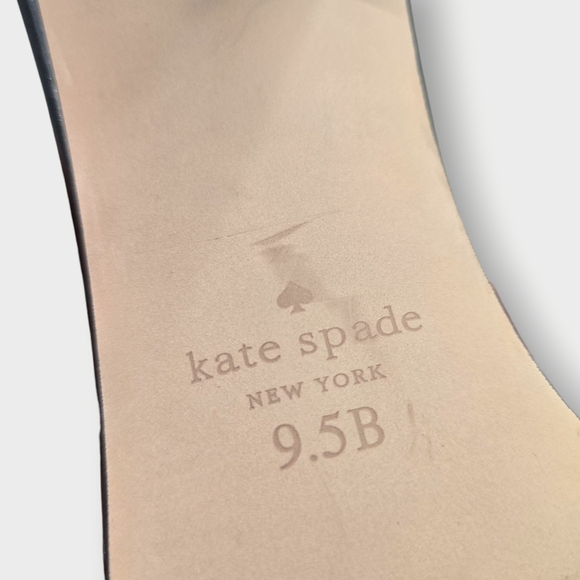 Kate Spade Pillow Sandal Women’s 9.5B Black Flats Quilted Slip On EU 40 - Picture 8 of 10